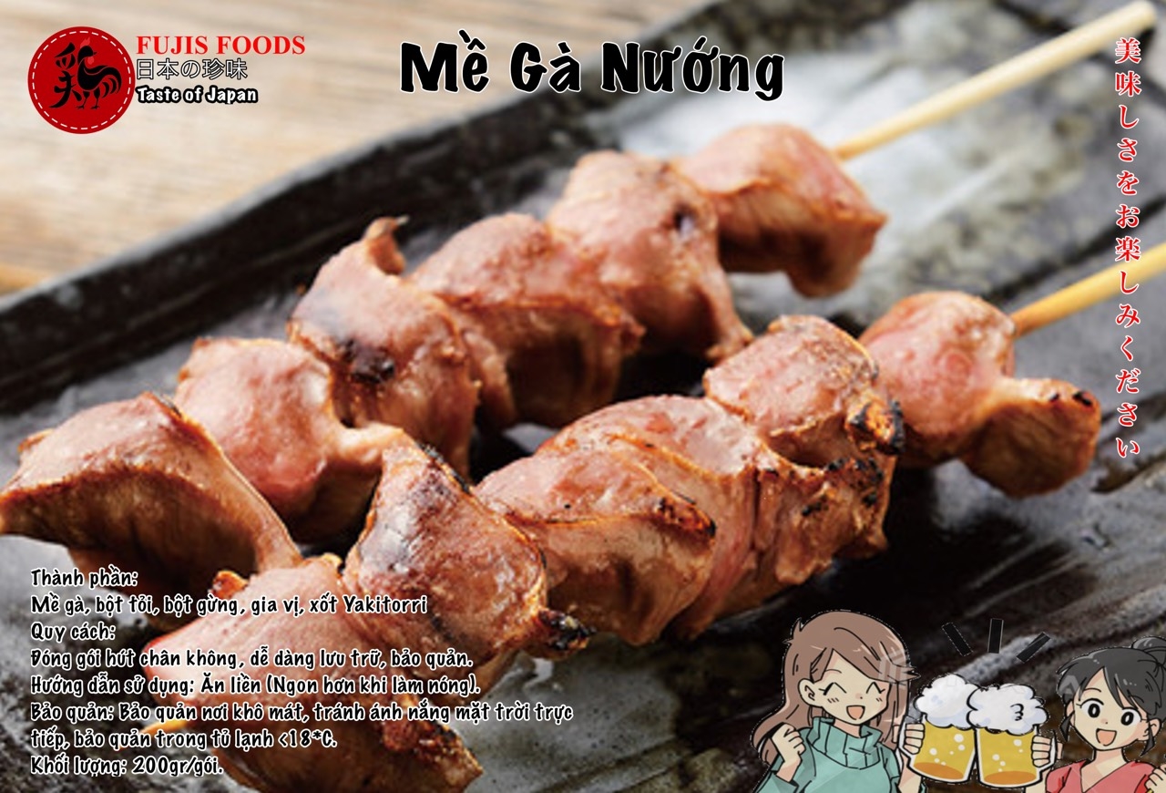 MỀ GÀ NƯỚNG
